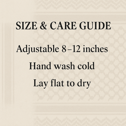 Palestinian Keffiyeh Cat Collar | Handmade Breakaway Collar for Cats