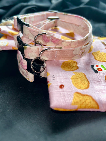 Japanese Style Cat Collar | Adjustable & Adorable